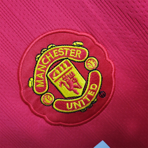 2007 Manchester United Home Long Sleeve Jersey