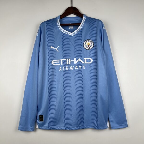 2324 Manchester City home long sleeve jersey